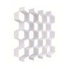 DIVISORI COMPONIBILI ESAGONALI PER CASSETTI 34x6,5 CM - 8 Pz