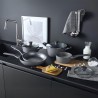 BATTERIA PENTOLE GRANCUCINA PHAETRA STYLE 12 PZ INDUZIONE