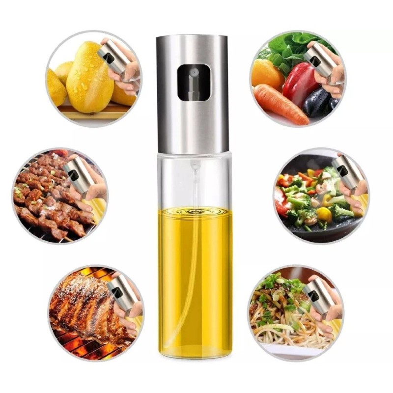 Oliera dosatore Spray in Vetro 100 ml – Nebulizzatore Cucina | RagStore