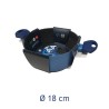 CASSERUOLA ANTIADERENTE INDUZIONE GAIA DELUXE CM 18