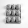 STAMPO IN SILICONE PER 9 UOVA EGG
