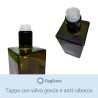 Tappo Guala anti frode con salva goccia per versare con facilità l'olio