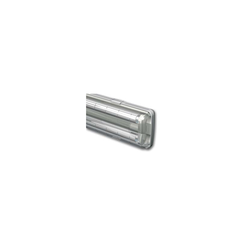 PLAFONIERA NEON 2X36W POLICARBONATO