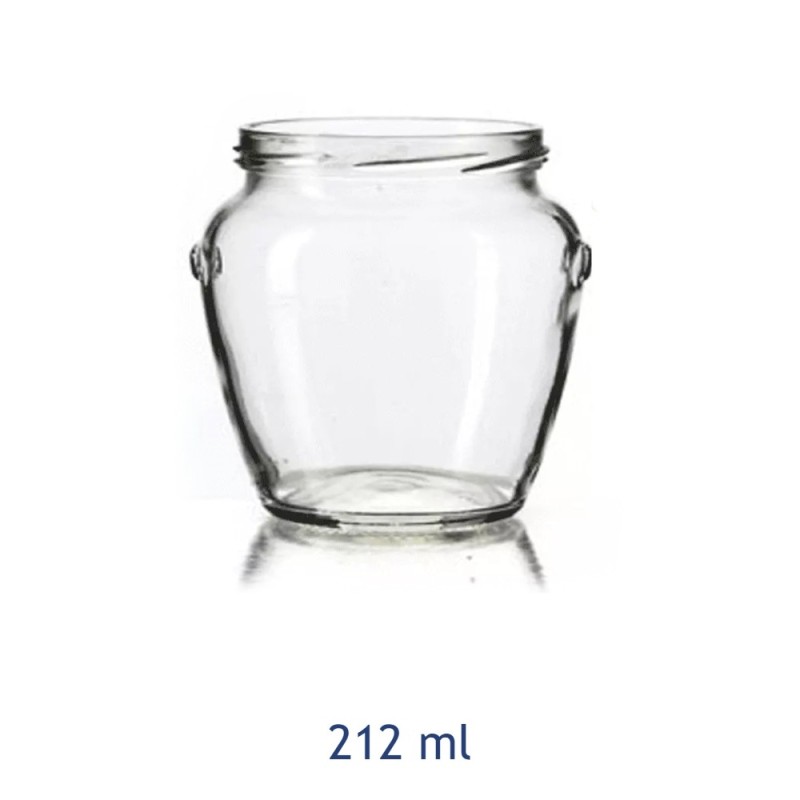 BARATTOLO VETRO ORCIO CC 212 Ø 63