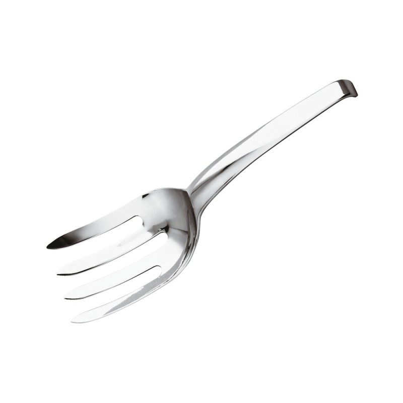 Forchettone servi spaghetti in acciaio inox 28,5 cm