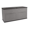 Baule Porta Attrezzi in Resina Toomax Trend Grigio-Nero | Acquista Online