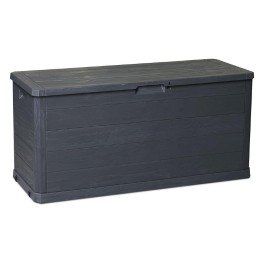 BAULE PORTA ATTREZZI IN RESINA WOODY ANTRACITE
