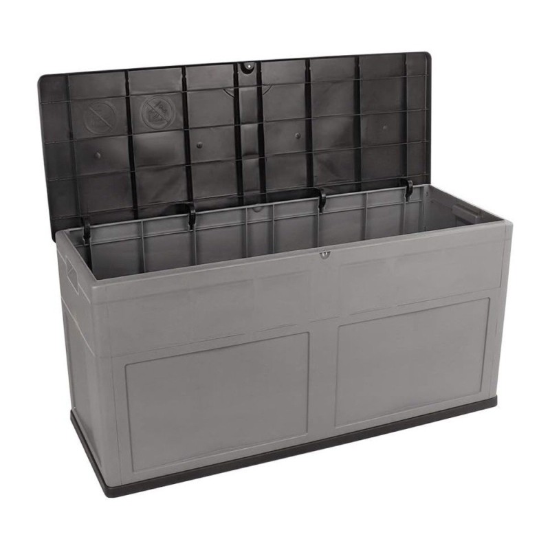 Baule Porta Attrezzi in Resina Toomax Trend Grigio-Nero | Acquista Online