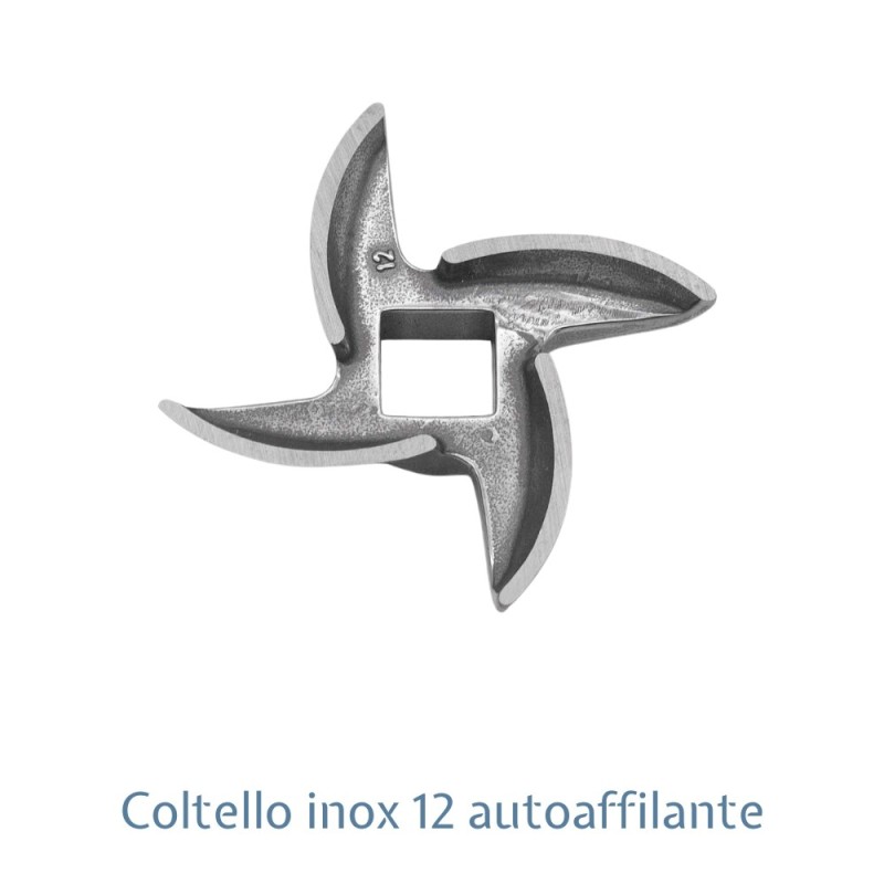 COLTELLO TRITACARNE AUTOAFFILANTE INOX MOD.12