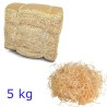 PAGLIA IN LEGNO NATURALE PER CONFEZIONAMENTO CESTI 5 KG