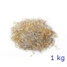 PAGLIA SINTETICA ORO ARGENTO PER CONFEZIONAMENTO CESTI 1 KG
