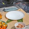 SERVIZIO PIATTI DA TAVOLA IN ARCOPAL Pz 18 AMMONITE WHITE LUMINARC