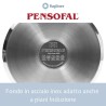 Pentola multiuso Pensofal Pastasì 20 cm inox per piano a induzione