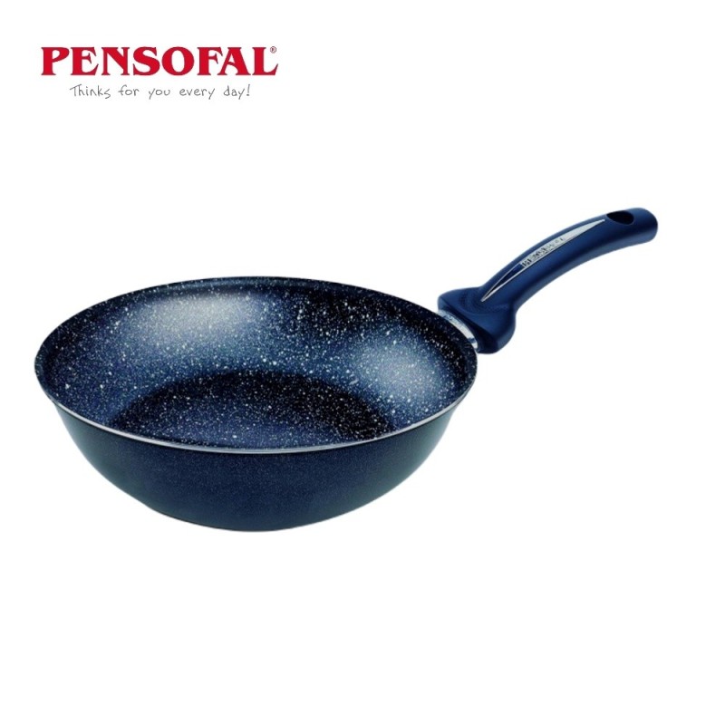 Padella Wok salta pasta Bio Stone Pensofal da 28 cm per induzione  8020173085132
