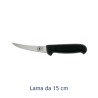 Coltello bananino per disosso in acciaio con lama curvata da 15 cm