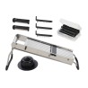 Mandolina Affettaverdure Inox con 7 Lame – Precisione e Versatilità | Ragstore.it