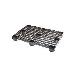 PALLET 80x120 LEGGERO INSERIBILE 9 PIEDI NERO