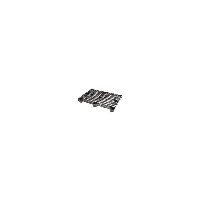 PALLET 80x120 LEGGERO INSERIBILE 9 PIEDI NERO