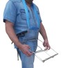 Porta Plateau Regolabile a Tracolla | Supporto per Piantine e Vivai