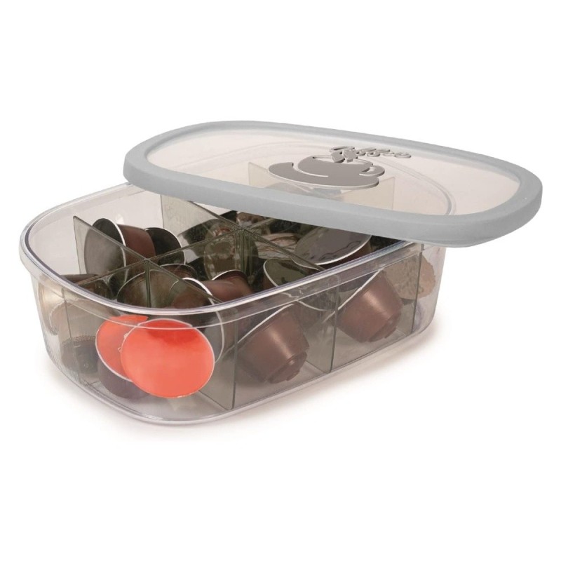 CONTENITORE PORTA CAPSULE SALVA AROMA CAFFE