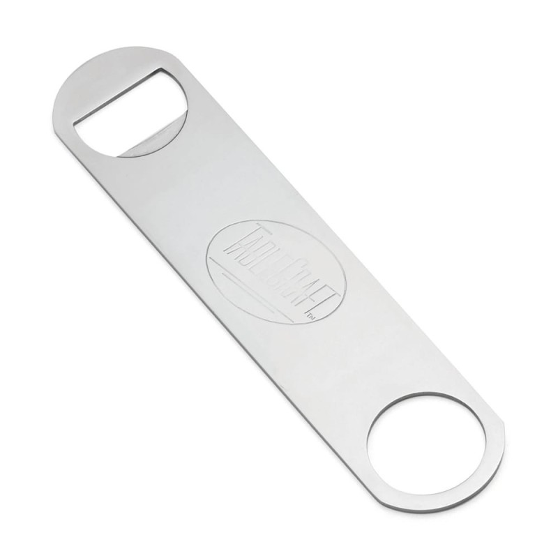 APRIBOTTIGLIE PIATTO TASCABILE IN ACCIAIO INOX 17,5 CM