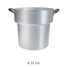 PENTOLA A GRADINO ALLUMINIO CM 32