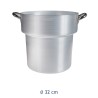 PENTOLA A GRADINO ALLUMINIO CM 32