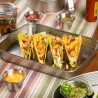 Supporto Porta Tacos in Acciaio Inox | 3 o 4 Posti | Perfetto per Servire