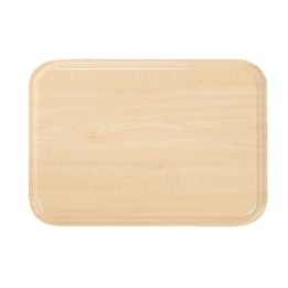 VASSOIO MENSA CAPRI LAMINATO CAMBRO CM 37x53 EFFETTO LEGNO CHIARO