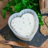 Ricottina monoporzione a forma di cuore