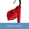 Ganasce in platica per tappi rasi sintetici - Ferrari Group tappatrice mini rossa