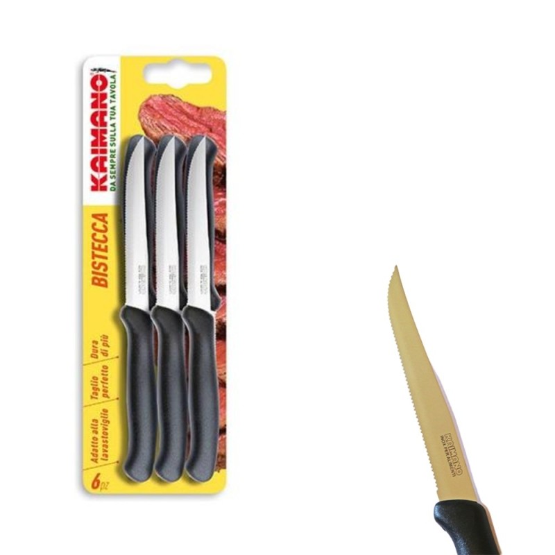 Coltelli Kaimano Italicus bistecca 6 pz – Posate | Ragstore