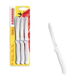 COLTELLI KAIMANO ITALICUS TAVOLA Pz 6 BIANCO
