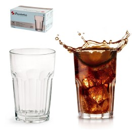 Set 6 Bicchieri Pasabahce Casablanca 415cc in Vetro | RagStore