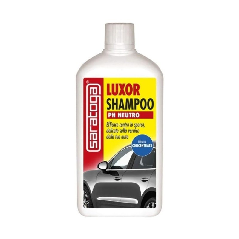 Shampoo Concentrato Auto Luxor pH Neutro SARATOGA | Pulizia Profonda
