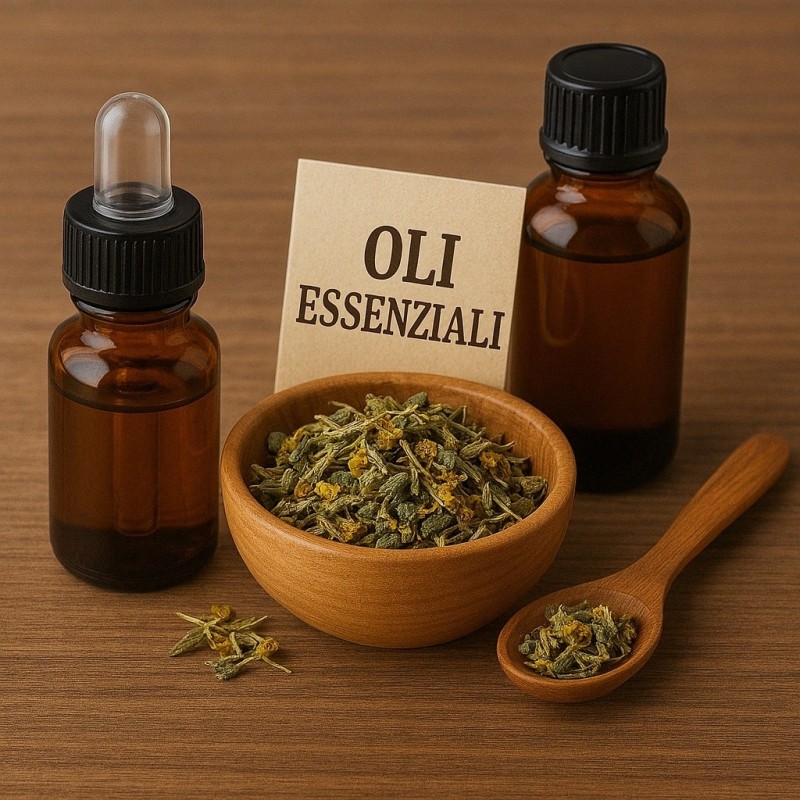 Boccette in vetro con contagocce per produzione di oli essenziali da 20 ml