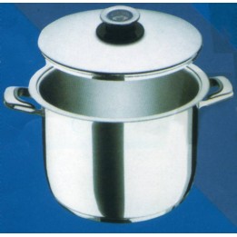 PENTOLA INOX BAVARIA C/C CM 18