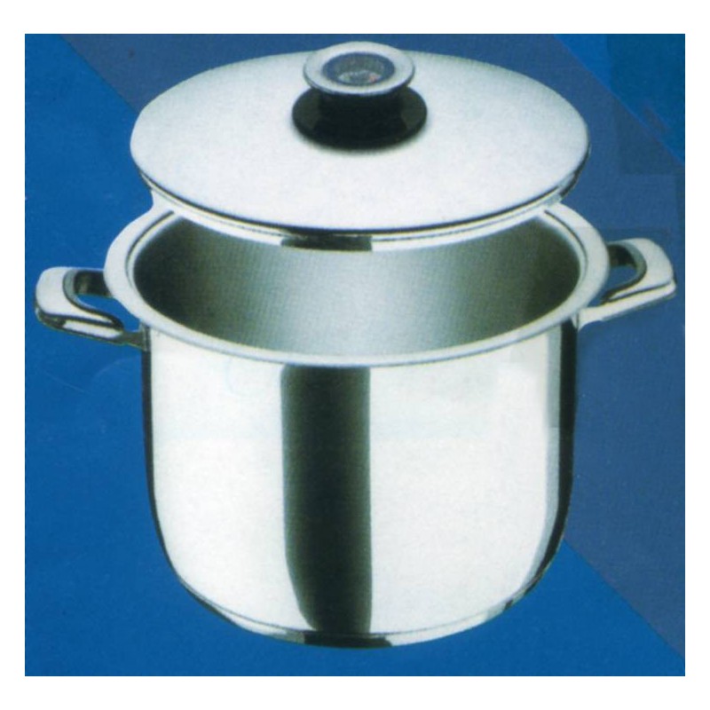 PENTOLA INOX BAVARIA C/C CM 18