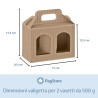 Kit Regalo Miele con 24 Barattoli e 12 Valigette – Perfetto per confezioni eleganti