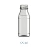 BARATTOLO VETRO SUCCO CC 125 Ø 33