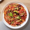 Piatto pizza grande in Arcopal Luminarc, ideale per servire pizze fatte in casa con stile