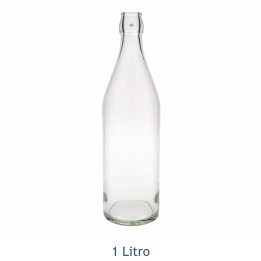 Bottiglia Vetro Giara 1L per Spillatori e Depuratori | Ragstore.it