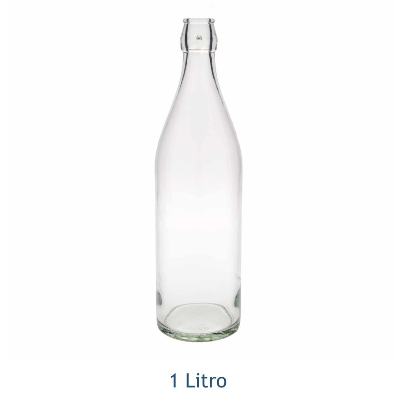 Bottiglia Vetro Giara 1L per Spillatori e Depuratori | Ragstore.it