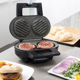 PIASTRA ELETTRICA CUOCI HAMBURGER TASTY 1000W