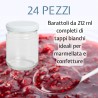 Barattoli professionali per la conservazione sottovuoto di marmellata e confettura - ragstore