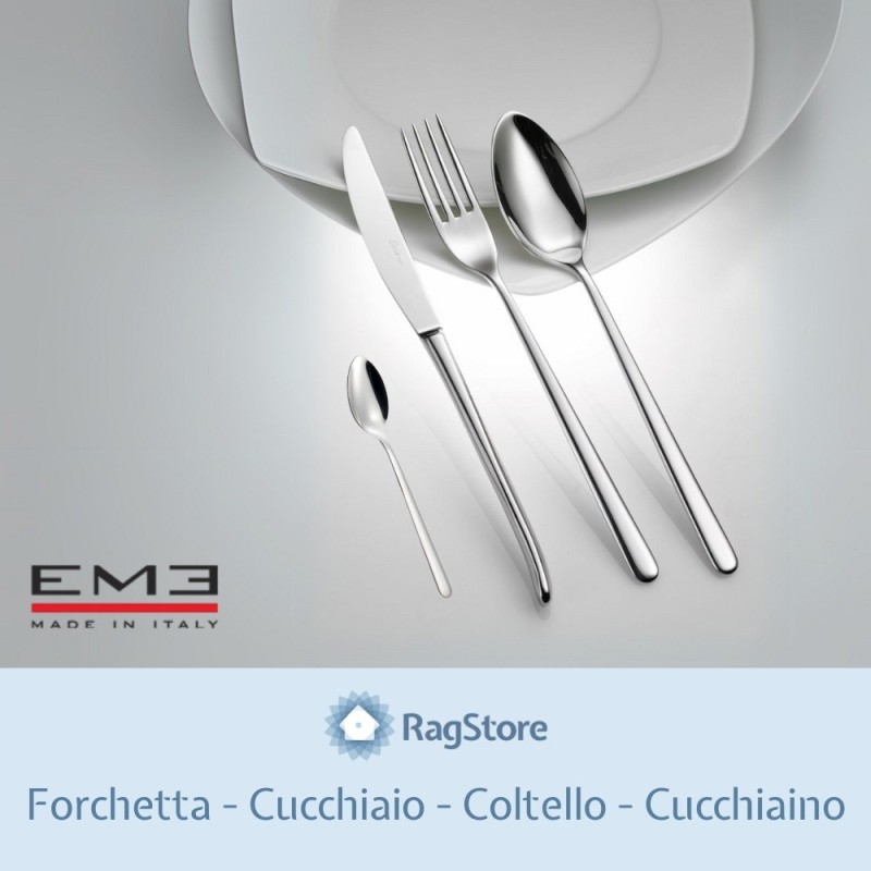 Idea regalo posate acciaio inox Eme Venice 24 pz