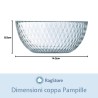 Dimensioni coppetta Pampille luminarc Trasparente 883314858570