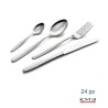 Set Posate Eme Capri 24 pz Acciaio Inox per 6 Persone | RagStore