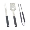 Set Accessori BBQ TEXAS in Acciaio Inox - 3 Pezzi | RagStore