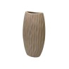 Vaso Portafiori Porcellana Garupa 31 cm Tortora | RagStore